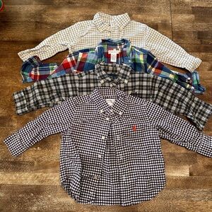Ralph Lauren long sleeve button down 12 months LOT